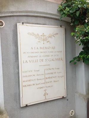 Monument aux Morts de Saint-Galmier