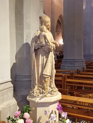 statue : Vierge à l'Enfant dite Notre-Dame de Grâce ou La Vierge du Pilier