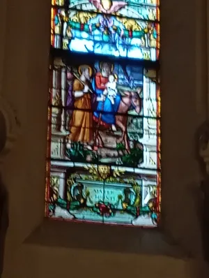 Vitrail Baie C dans l'Église Notre-Dame à Saint-Étienne