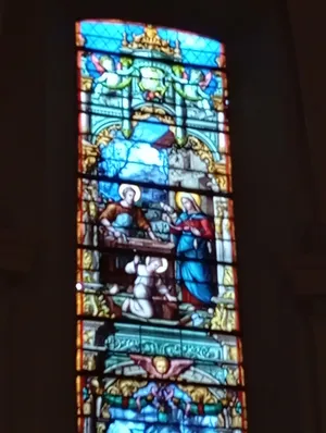 Vitrail Baie C dans l'Église Notre-Dame à Saint-Étienne