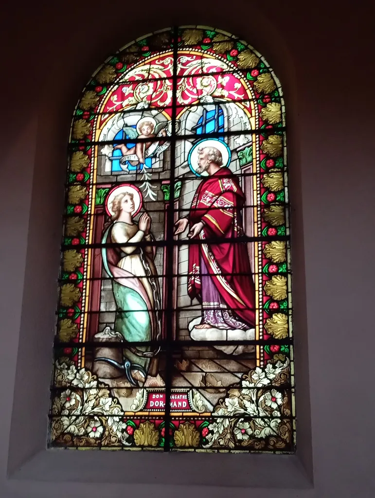 Vitrail Baie I dans l'Église Notre-Dame à Saint-Étienne