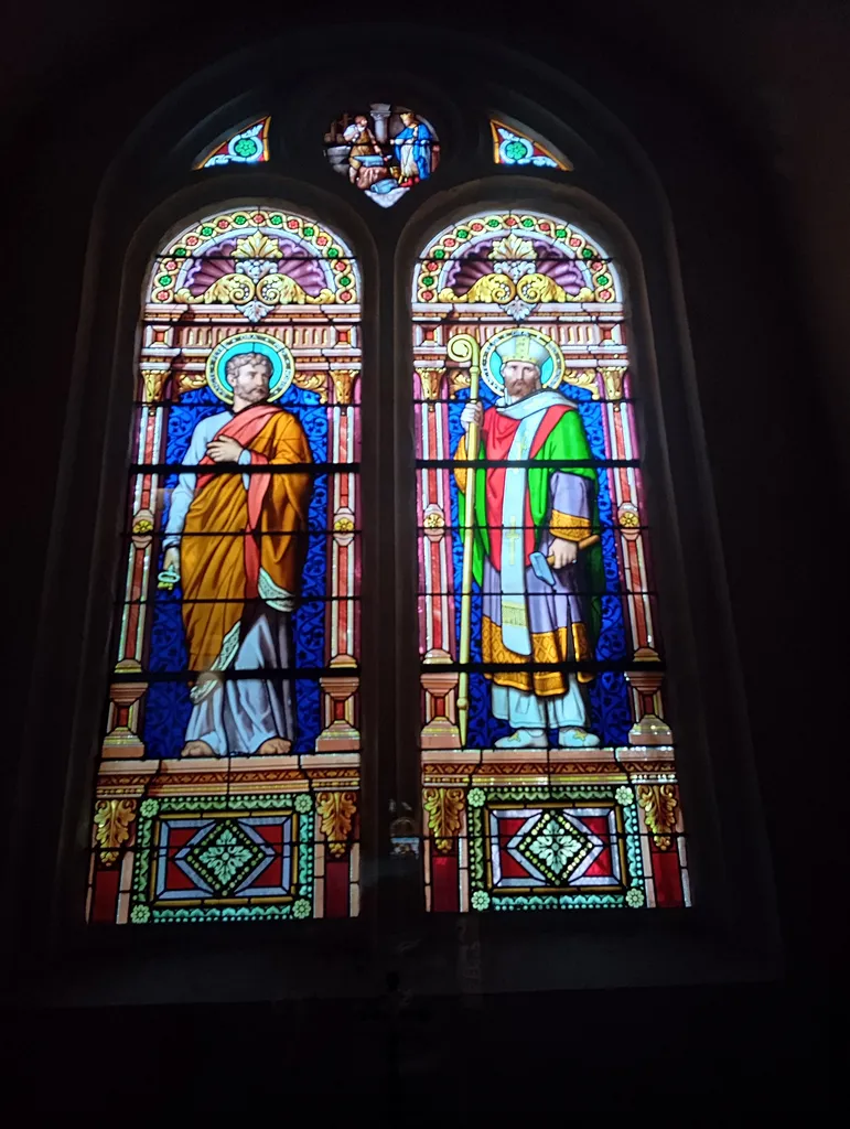 Vitrail Baie K dans l'Église Notre-Dame à Saint-Étienne