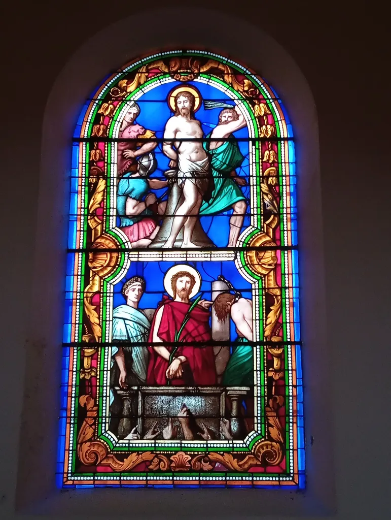 Vitrail Baie L dans l'Église Notre-Dame à Saint-Étienne