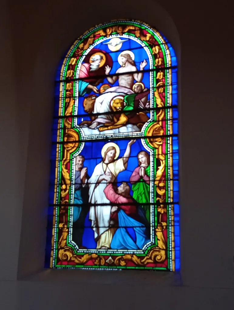 Vitrail Baie M dans l'Église Notre-Dame à Saint-Étienne