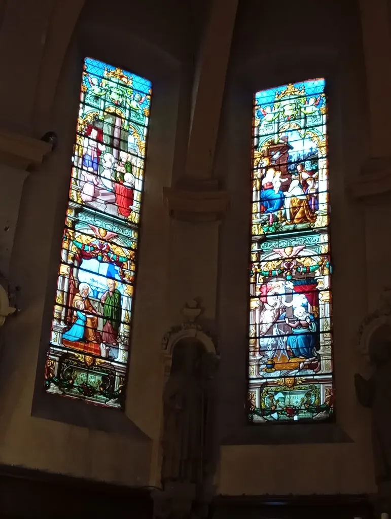 Vitrail Baie A dans l'Église Notre-Dame à Saint-Étienne