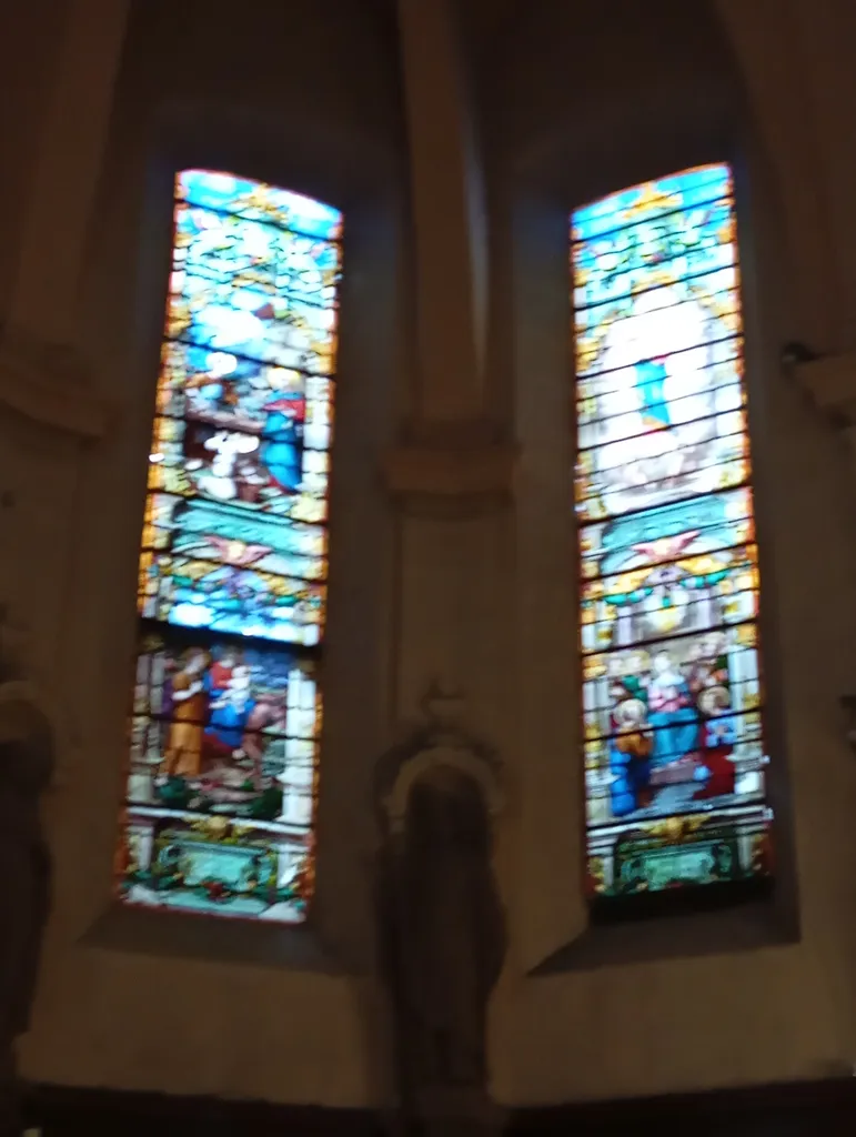 Vitrail Baie C dans l'Église Notre-Dame à Saint-Étienne